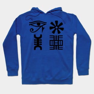 Adinkra  symbols Hoodie